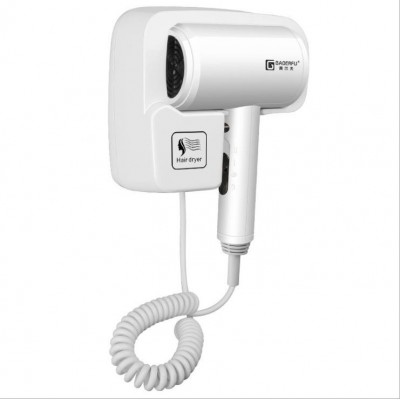 2020 Hot sale Hotel dedicated wall-mounted Hair Dryer toilet bathroom household Turbo hair dryer free punch no noise hair dryer